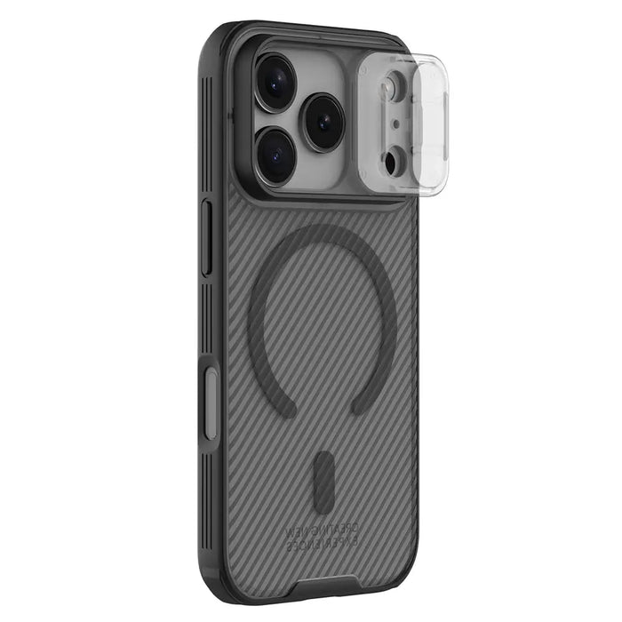 CamShield Pro Magnetic Case IP17 Pro Transparent black - Cell phone cases and covers<<<HurtelXML