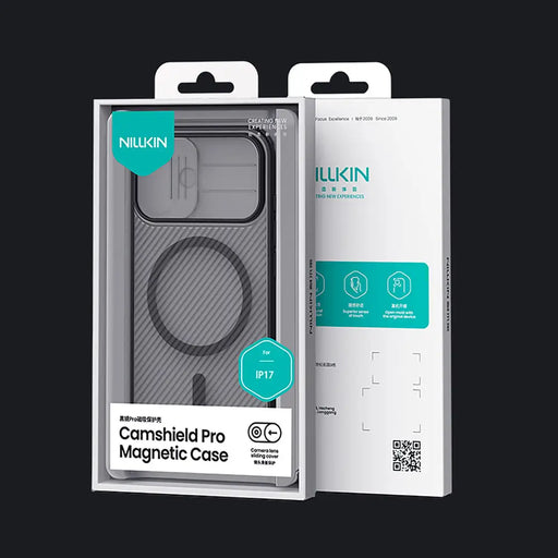 CamShield Pro Magnetic Case IP17 Transparent black - Cell phone cases and covers<<<HurtelXML