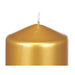 Candle Acorde Golden 7 x 13 x 7 cm (24 Units) - Декорация и Осветление<<<Дом Градина<<<BigBuy&&&Свещи и