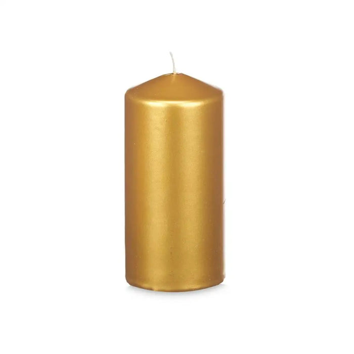 Candle Acorde Golden 7 x 15,5 x 7 cm (12 Units) - Декорация и Осветление<<<Дом Градина<<<BigBuy&&&Свещи и