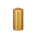 Candle Acorde Golden 7 x 15,5 x 7 cm (12 Units) - Декорация и Осветление<<<Дом Градина<<<BigBuy&&&Свещи и