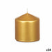 Candle Acorde Golden 7 x 7,5 x 7 cm (24 Units) - Декорация и Осветление<<<Дом Градина<<<BigBuy&&&Свещи и