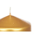 Candle Acorde Golden 7 x 7,5 x 7 cm (24 Units) - Декорация и Осветление<<<Дом Градина<<<BigBuy&&&Свещи и