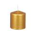 Candle Acorde Golden 9 x 10 x 9 cm (12 Units) - Декорация и Осветление<<<Дом Градина<<<BigBuy&&&Свещи и