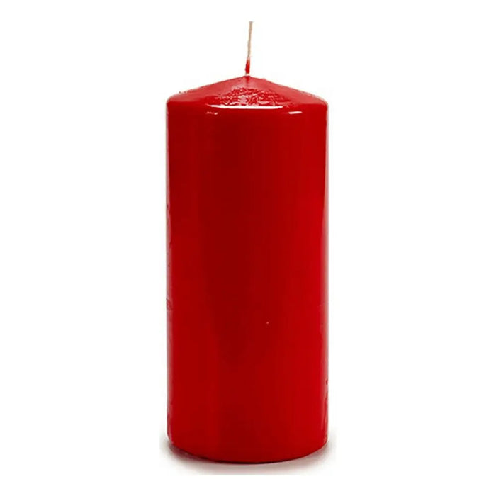 Candle Acorde Red 9 x 20 x 9 cm (4 Units) - Почистване Прахосмукачки И Гладене<<<Дом Градина<<<BigBuy&&&Ароматни