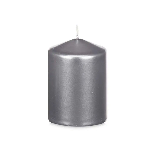 Candle Acorde Silver 7 x 10 x 7 cm (24 Units) - Декорация и Осветление<<<Дом Градина<<<BigBuy&&&Свещи и