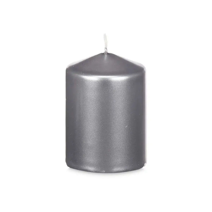 Candle Acorde Silver 7 x 10 x 7 cm (24 Units) - Декорация и Осветление<<<Дом Градина<<<BigBuy&&&Свещи и
