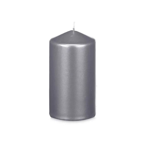 Candle Acorde Silver 7 x 13 x 7 cm (24 Units) - Декорация и Осветление<<<Дом Градина<<<BigBuy&&&Свещи и