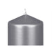 Candle Acorde Silver 7 x 20 x 7 cm (12 Units) - Декорация и Осветление<<<Дом Градина<<<BigBuy&&&Свещи и