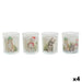 Candle DKD Home Decor White 5 x 5 x 6 cm (4 Units) - Декорация и Осветление<<<Дом Градина<<<BigBuy&&&Коледни