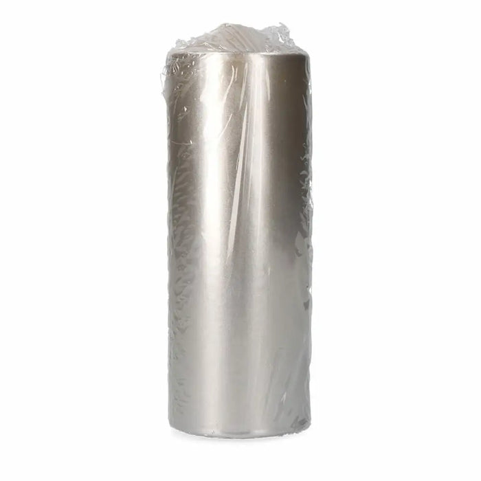 Candle Golden Silver Ø 7 x 20 cm 1 Unit - Почистване Прахосмукачки И Гладене<<<Дом Градина<<<BigBuy&&&Ароматни