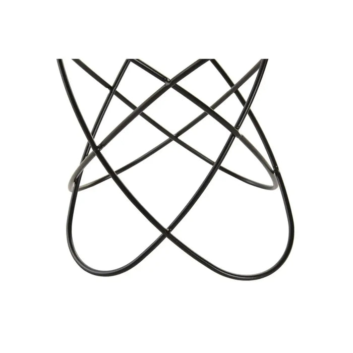 Candle Holder DKD Home Decor Black Golden Metal Modern 20 x 20 x 23 cm (2 Units) - Декорация и Осветление<<<Дом