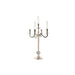 Candle Holder DKD Home Decor Silver Acrylic Aluminium Chromed 30 x 30 x 47 cm - Декорация и Осветление<<<Дом