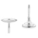 Candle Holder Gift Decor Silver Aluminium 11 x 12,5 x 11 cm 10 x 17 x 8,5 cm (8 Units) - Декорация и Осветление<<<Дом