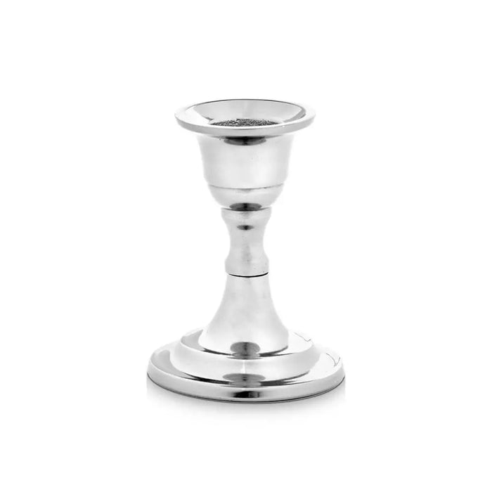 Candle Holder Gift Decor Silver Aluminium 4,5 x 9 x 6 cm 6,3 x 8,5 x 6,3 cm (24 Units) - Декорация и Осветление<<<Дом