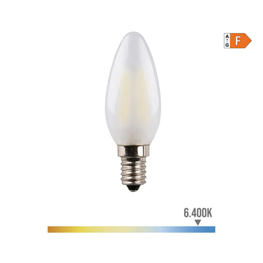 Candle LED Light Bulb EDM 98630 F 30 W 4,5 W 40 W E14 470 lm 3,5 x 9,8 cm (6400 K) - Декорация и Осветление<<<Дом