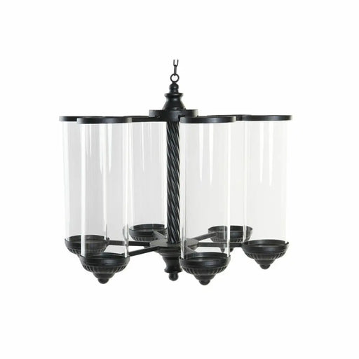 Candleholder DKD Home Decor Black Metal Crystal 53 x 53 x 52 cm - Декорация и Осветление<<<Дом