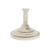 Candleholder DKD Home Decor Metal White 13 x 13 x 25 cm - Декорация и Осветление<<<Дом Градина<<<BigBuy&&&Свещи и