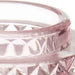 Candleholder Gift Decor Pink Glass 9 x 8,8 x 9 cm - Декорация и Осветление<<<Дом Градина<<<BigBuy&&&Свещи и
