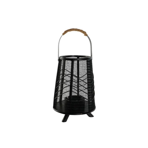 Candleholder Home ESPRIT Black Metal 23 x 23 x 31,5 cm - Декорация и Осветление<<<Дом Градина<<<BigBuy&&&Свещи и