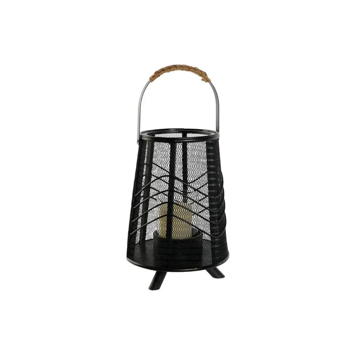 Candleholder Home ESPRIT Black Metal 23 x 23 x 31,5 cm - Декорация и Осветление<<<Дом Градина<<<BigBuy&&&Свещи и