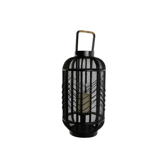 Candleholder Home ESPRIT Black Metal 25,5 x 25,5 x 46,5 cm - Декорация и Осветление<<<Дом Градина<<<BigBuy&&&Свещи и