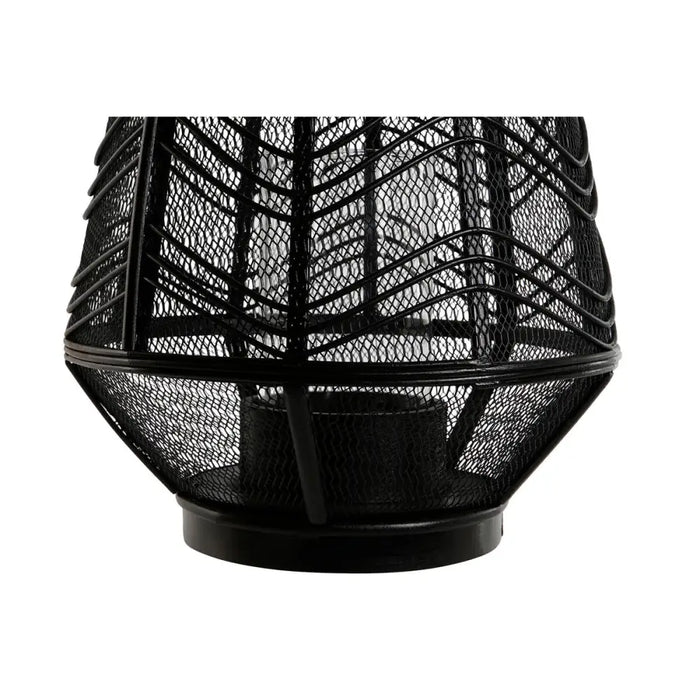 Candleholder Home ESPRIT Black Metal 27,5 x 27,5 x 40 cm - Декорация и Осветление<<<Дом Градина<<<BigBuy&&&Свещи и