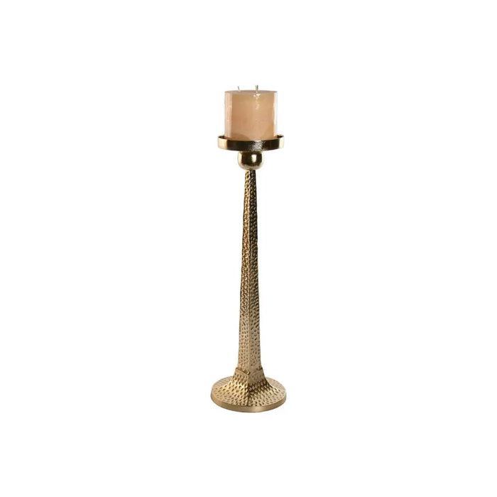 Candleholder Home ESPRIT Golden Aluminium 18,5 X 18,5 X 64,5 cm - Декорация и Осветление<<<Дом Градина<<<BigBuy&&&Свещи