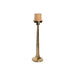 Candleholder Home ESPRIT Golden Aluminium 18,5 X 18,5 X 64,5 cm - Декорация и Осветление<<<Дом Градина<<<BigBuy&&&Свещи