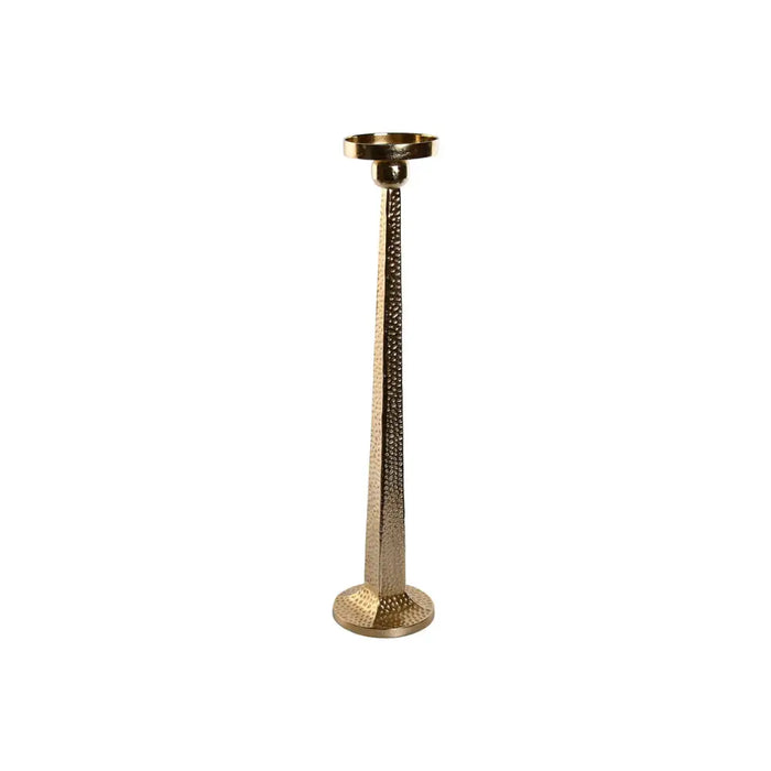 Candleholder Home ESPRIT Golden Aluminium 18,5 X 18,5 X 85,5 cm - Декорация и Осветление<<<Дом Градина<<<BigBuy&&&Свещи