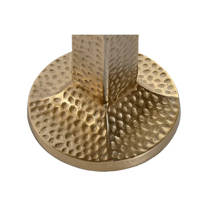 Candleholder Home ESPRIT Golden Aluminium 18,5 X 18,5 X 85,5 cm - Декорация и Осветление<<<Дом Градина<<<BigBuy&&&Свещи
