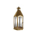 Candleholder Home ESPRIT Golden Metal Crystal 23 x 23 x 48 cm - Декорация и Осветление<<<Дом Градина<<<BigBuy&&&Свещи и
