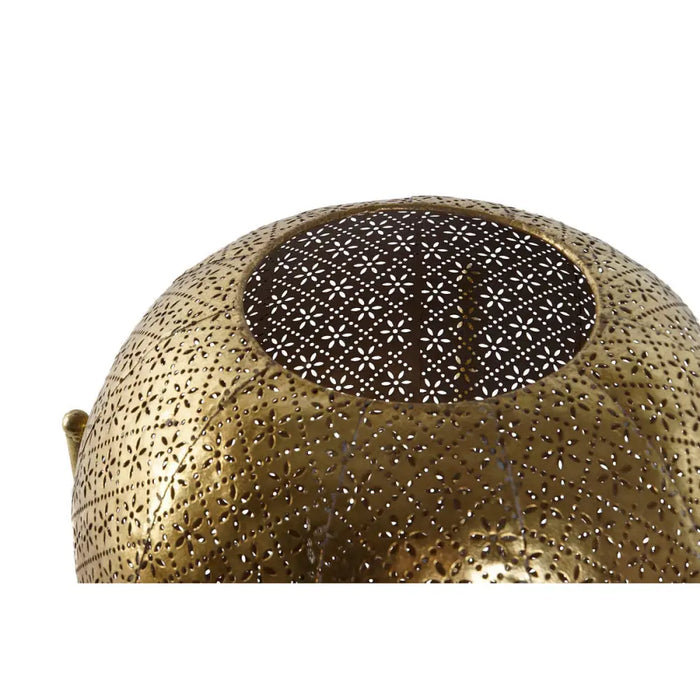 Candleholder Home ESPRIT Golden Metal Crystal 29 x 29 x 26,5 cm - Декорация и Осветление<<<Дом Градина<<<BigBuy&&&Свещи