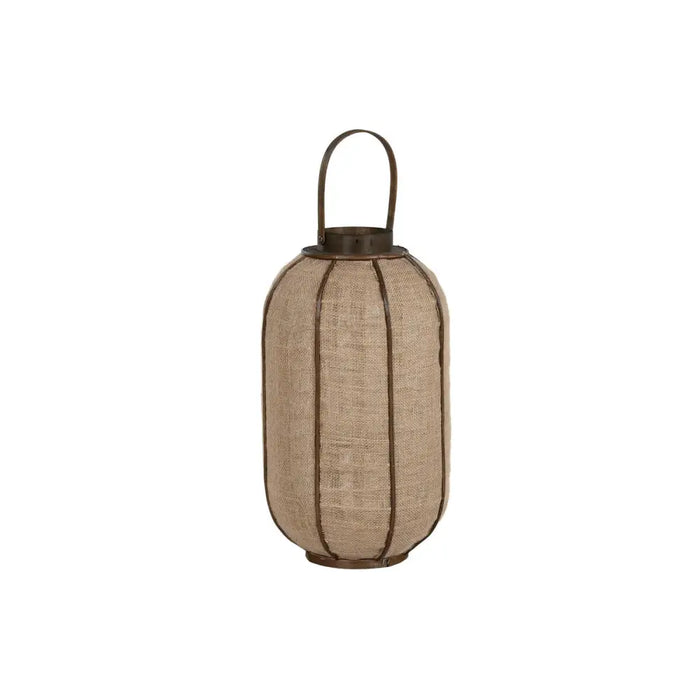 Candleholder Home ESPRIT Natural Jute Bamboo 31,5 x 31,5 x 53 cm - Декорация и Осветление<<<Дом