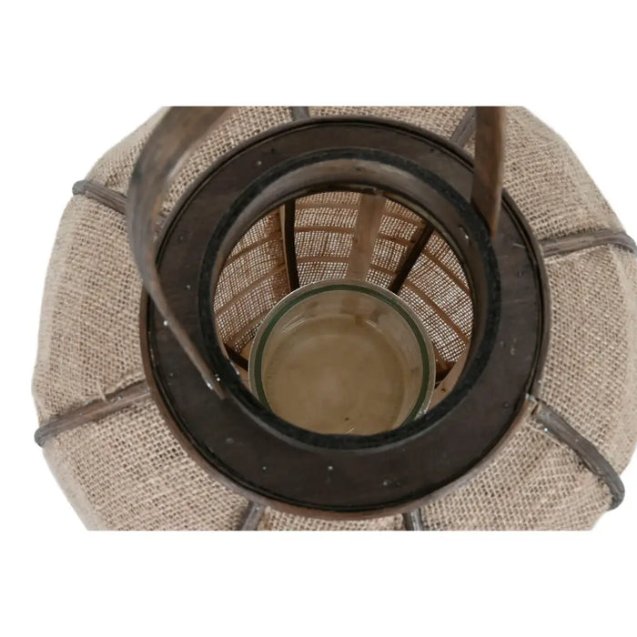 Candleholder Home ESPRIT Natural Jute Bamboo 31,5 x 31,5 x 53 cm - Декорация и Осветление<<<Дом