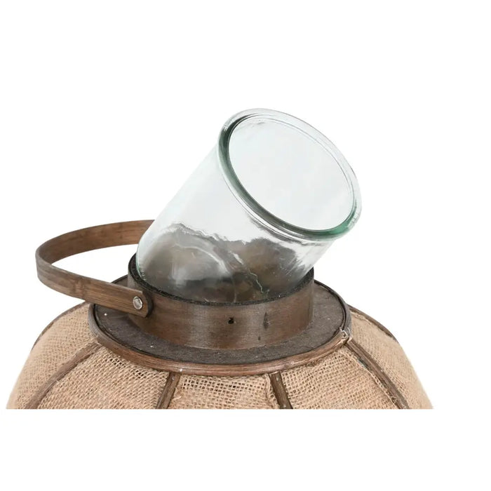 Candleholder Home ESPRIT Natural Jute Bamboo 31,5 x 31,5 x 53 cm - Декорация и Осветление<<<Дом