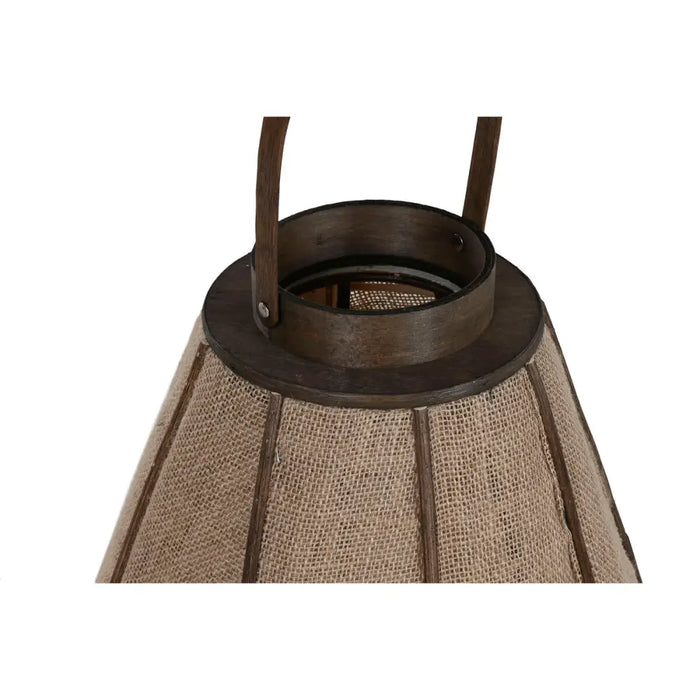 Candleholder Home ESPRIT Natural Jute Bamboo 36 x 36 x 48,5 cm - Декорация и Осветление<<<Дом Градина<<<BigBuy&&&Свещи