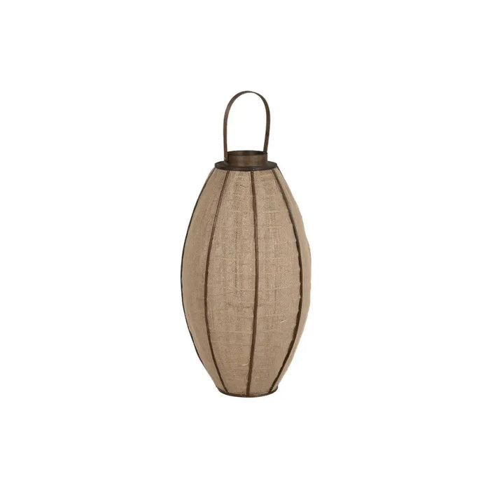 Candleholder Home ESPRIT Natural Jute Bamboo 37 x 37 x 70 cm - Декорация и Осветление<<<Дом Градина<<<BigBuy&&&Свещи и