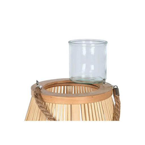 Candleholder Home ESPRIT Natural Light brown Bamboo 35 x 35 x 85 cm - Декорация и Осветление<<<Дом