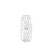 Candleholder Home ESPRIT White wicker Crystal 34 x 34 x 80 cm - Декорация и Осветление<<<Дом Градина<<<BigBuy&&&Свещи и