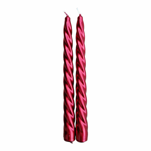 Candles Magic Lights Decorative Red Ø 2 x 24 cm - Декорация и Осветление<<<Дом Градина<<<BigBuy&&&Свещи и