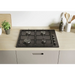 Candy CHW6LBB Black Built-in 60 cm Gas 4 zone(s) - Built-in hot platesAGD-PGZ<<<Home Appliance - ProductsAGD<<<ActionPL