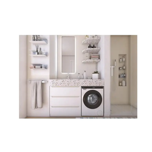 Candy CW50BP12307U1S 5 kg 1200 rpm class A mini front-loading washing machine free installation - Freestanding washing