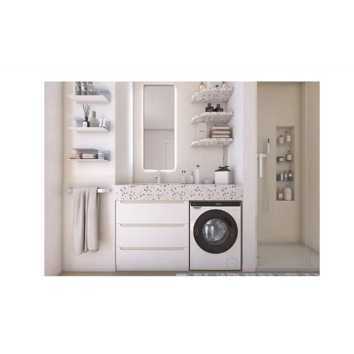 Candy CW50BP12307U1S 5 kg 1200 rpm class A mini front-loading washing machine free installation - Freestanding washing