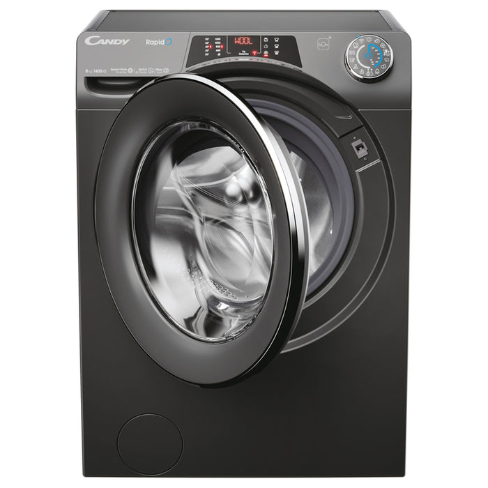 Washing machine CANDY RO 1484 DWMCRT/1-S 8.0 kg, 1400 rpm, INVERTER MOTOR