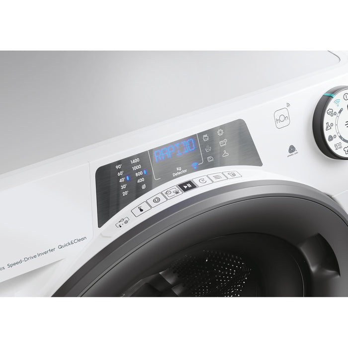 Washing Machine with Dryer CANDY RPW 4966 BWR8-S 1400 rpm, INVERTER MOTOR