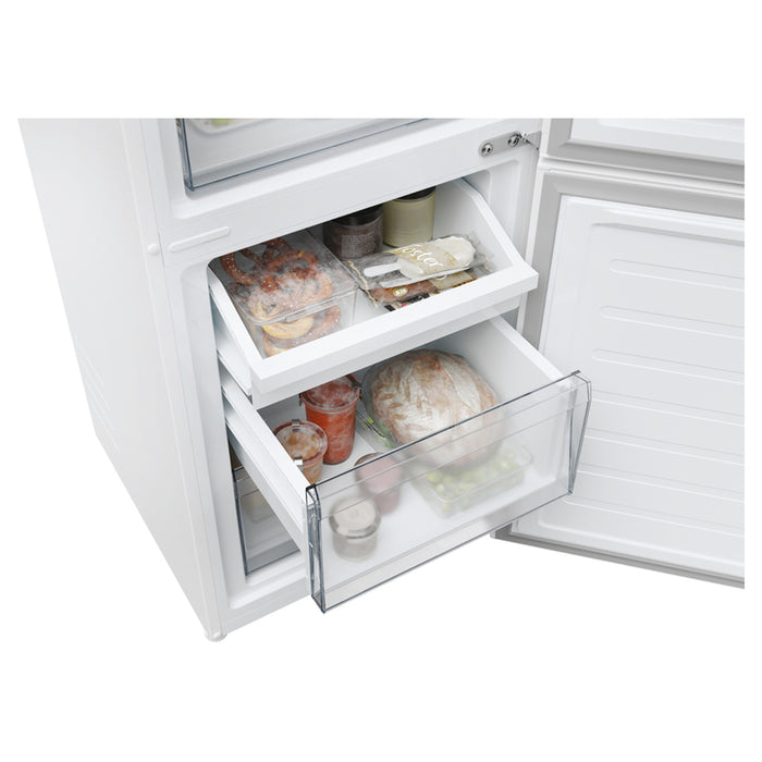 Refrigerator with bottom freezer CANDY CNCQ2T 518 EW 182.50 cm