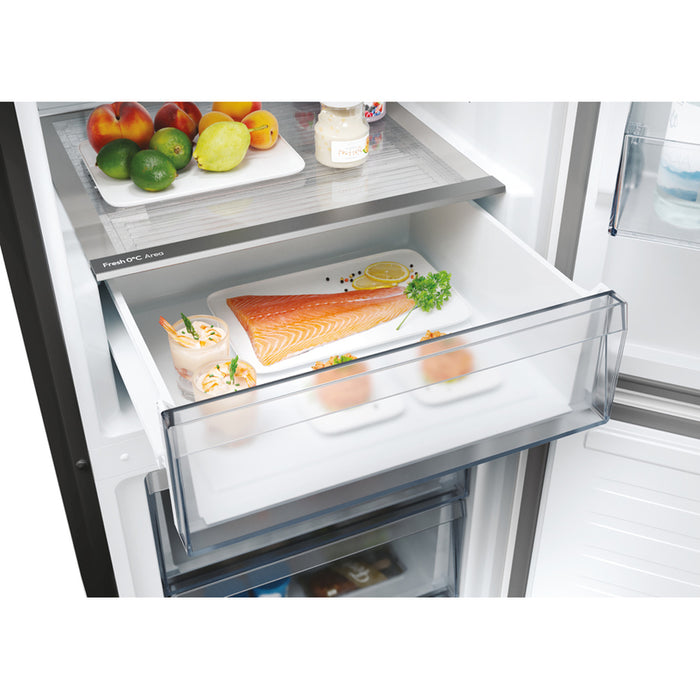 Refrigerator with bottom freezer CANDY ECN 2CQTEB 186 185.00 cm