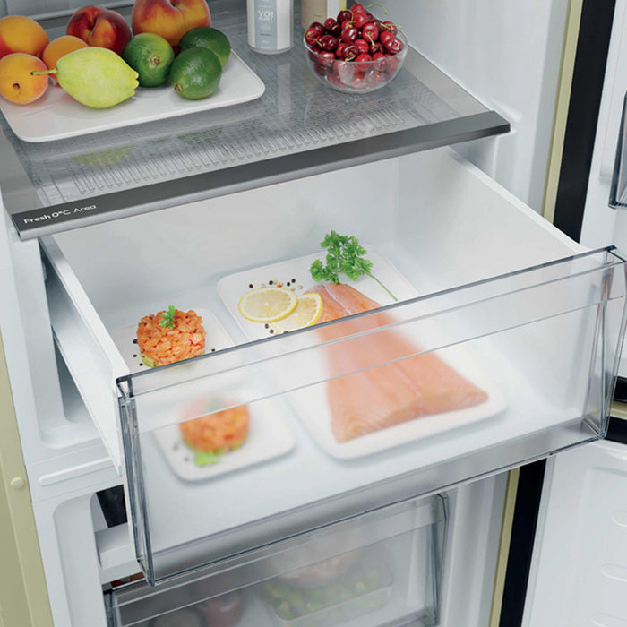 Refrigerator with bottom freezer CANDY CNCQ 2T518 EC 182.50 cm