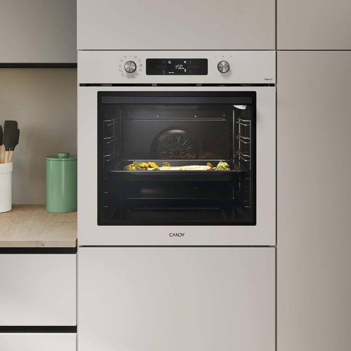 Built-in oven CANDY CA6 NP5B3EHTW 78, A++, TELESCOPIC SYSTEM